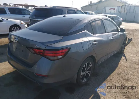 2021 Nissan Sentra Sv Xtronic Cvt z USA, uszkodzony, nr VIN 3N1AB8CV3MY323283